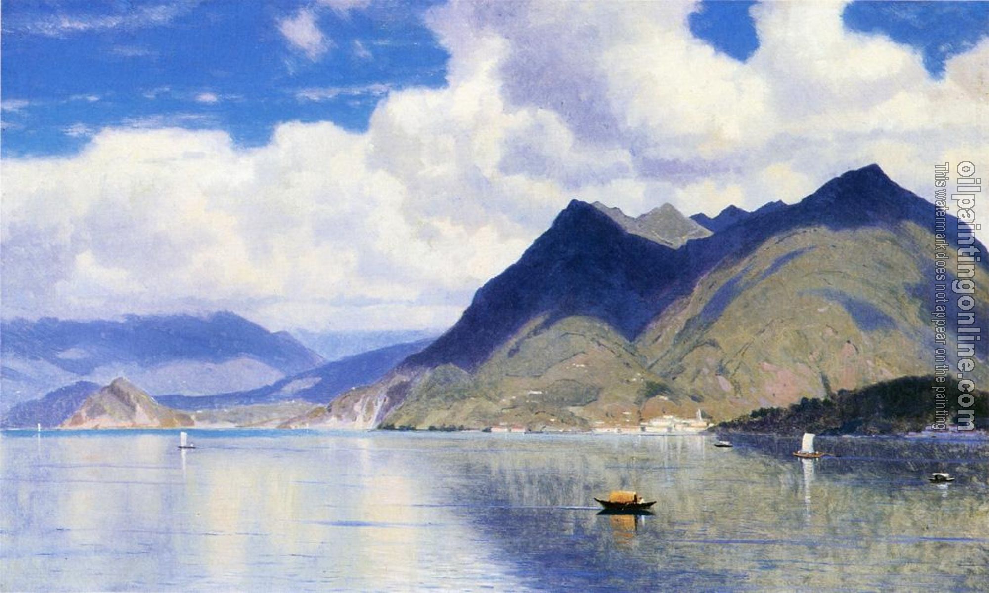 William Stanley Haseltine - Lago Maggiore